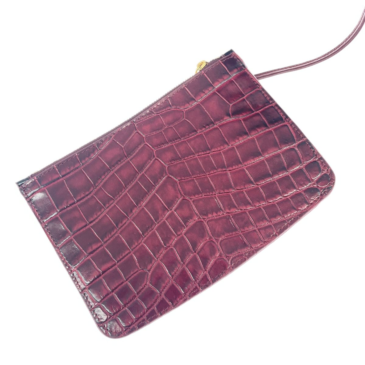 LEATHER JEWELS レザージュエルズ 2WAYバッグ レザー/クロコ型押し 
