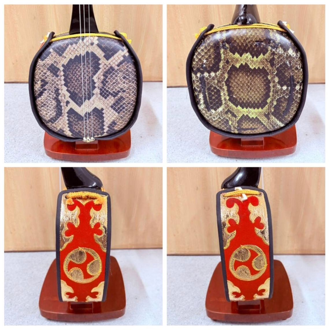 三線（人工皮）ハードケース付き現状品／重量369g／銘あり - メルカリ