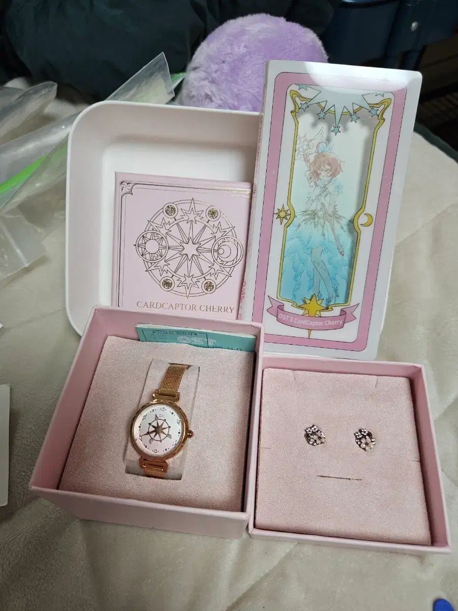 OST 限定コラボ カードキャプターさくら リストウォッチ + メモ帳