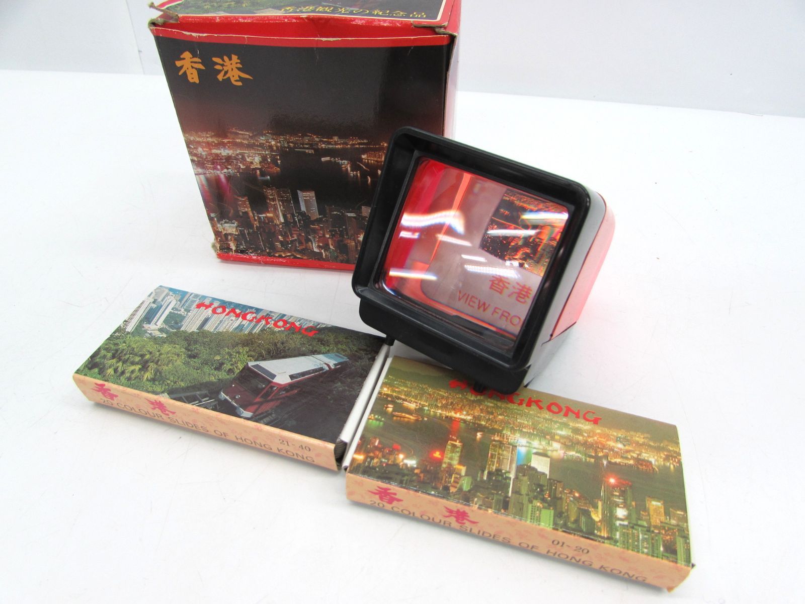 動作品 香港 スライドビュアー 観光スライド フィルム 40枚
