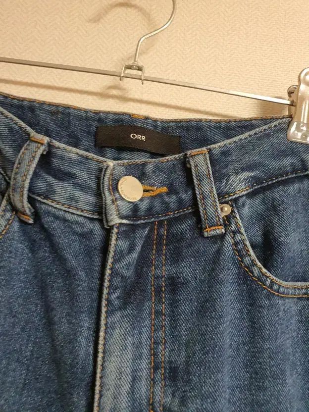 ORR 韓国　デニム XS ORR オル スリット デニム パンツ XS サイズ - メルカリ