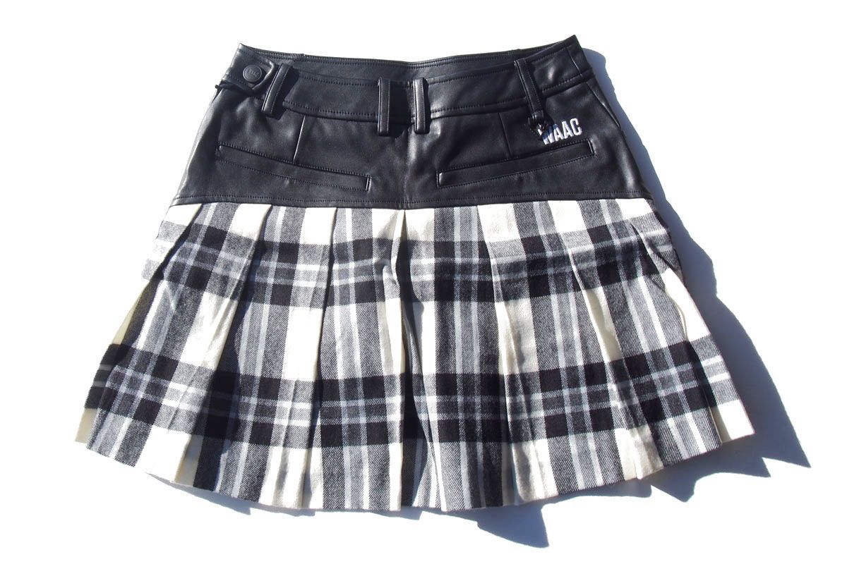 新品｜未使用｜ワック｜WAAC｜ウールチェックスカート｜レディース