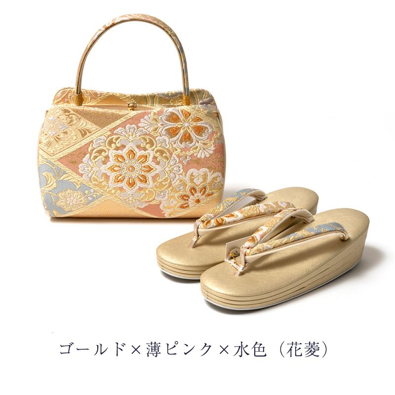 専用 七五三 正絹 被布 日本製 バック 草履 千歳飴袋 4点セット 少々訳