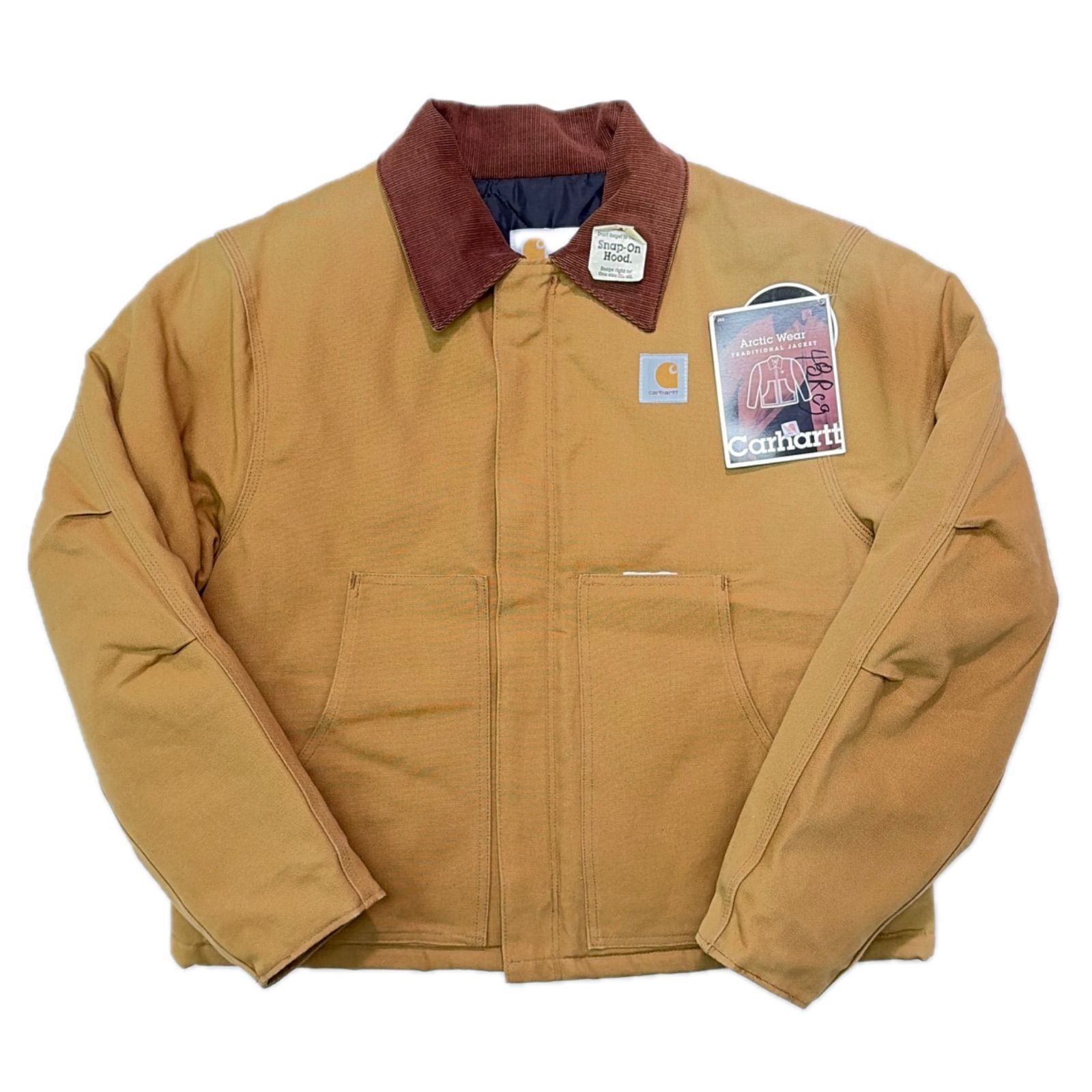 デッドストック 90s カーハート J02 BRN トラディショナルジャケット