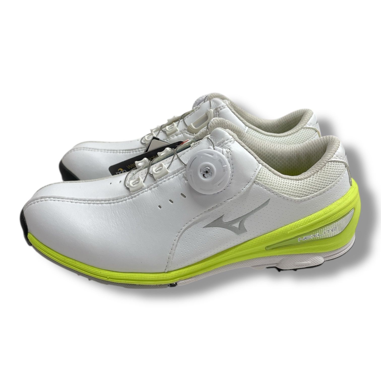 新品 タグ付 箱付 未使用 MIZUNO ミズノ ゴルフシューズ NEXLITE 002 