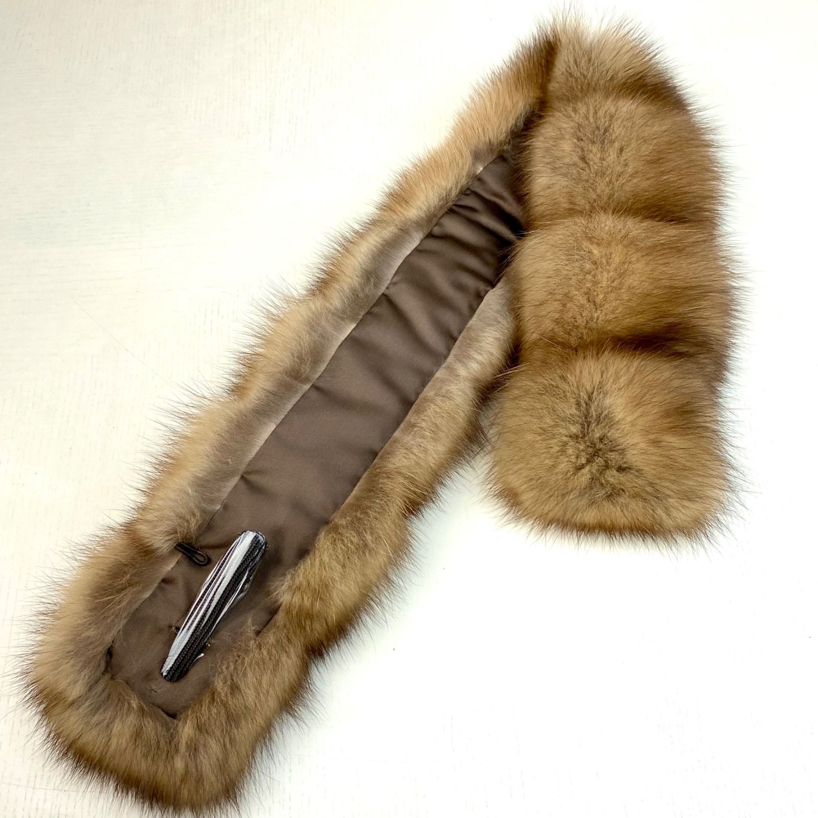 数量限定‼︎✨超高級✨ロシアンセーブルマフラー*毛皮の王様*日本製