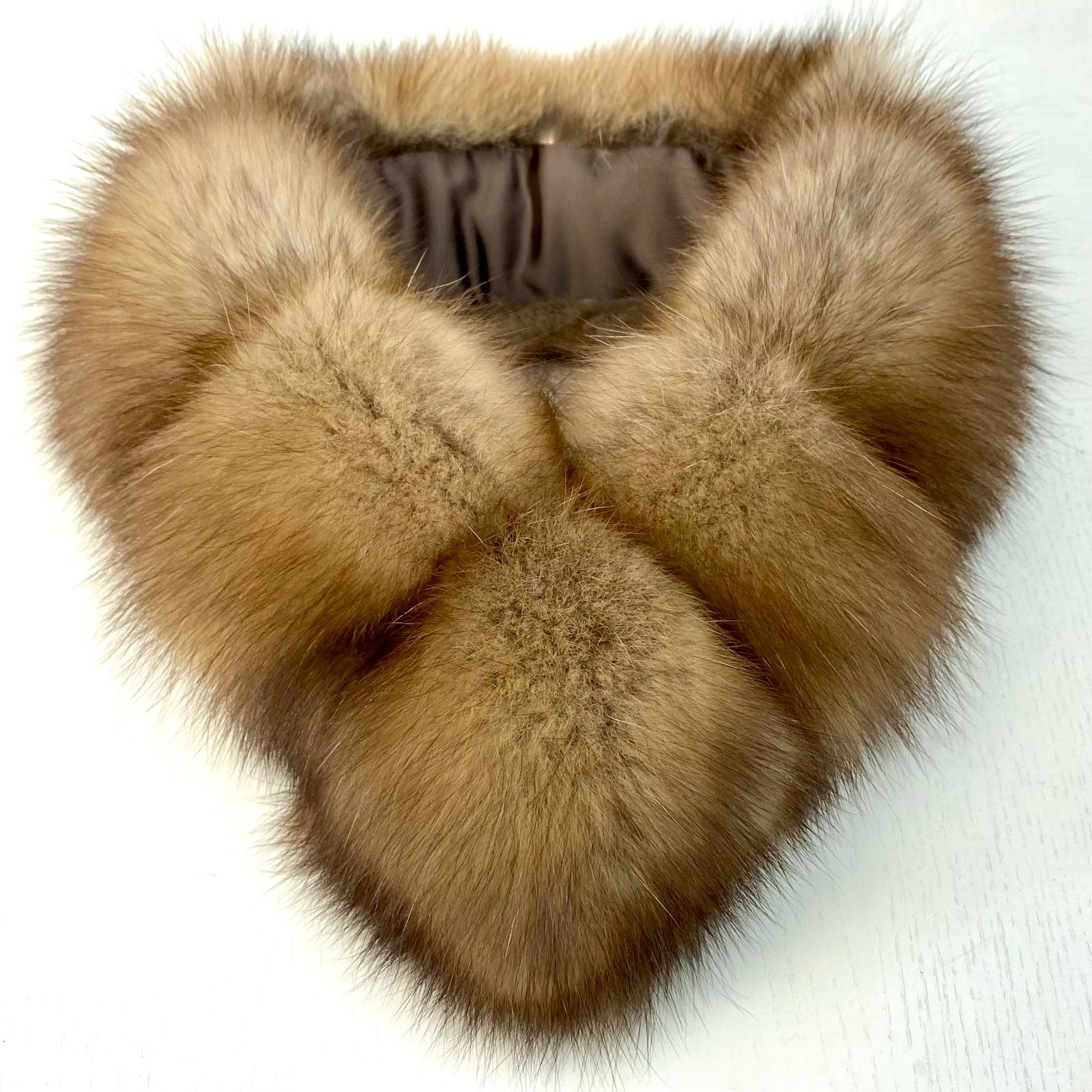 数量限定‼︎✨超高級✨ロシアンセーブルマフラー*毛皮の王様*日本製