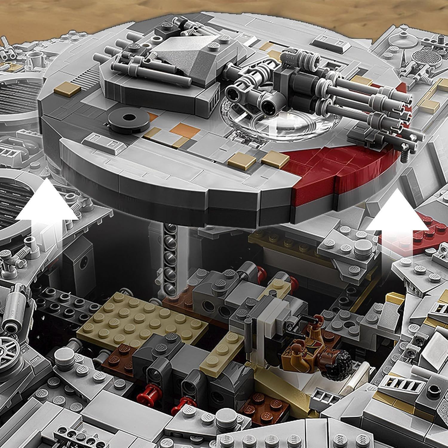 LEGO 75192 レゴ スターウォーズ UCS ミレニアム・ファルコン - メルカリ