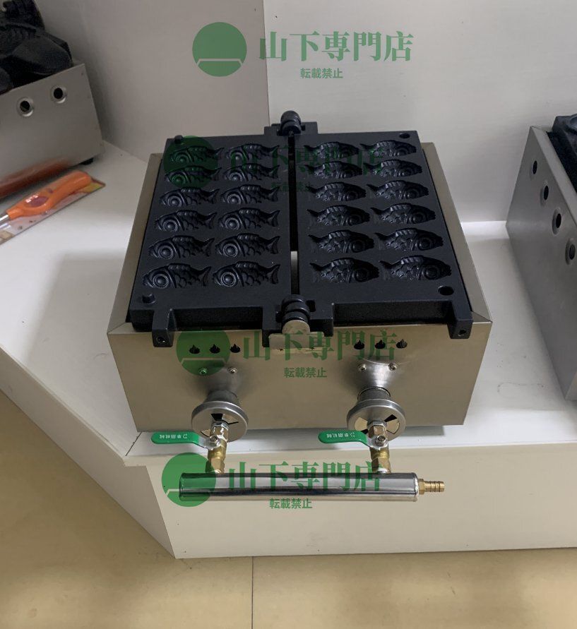 LPガス ミニたい焼き器 12匹焼ける！タイ焼き 鯛焼き ガス式/業務用