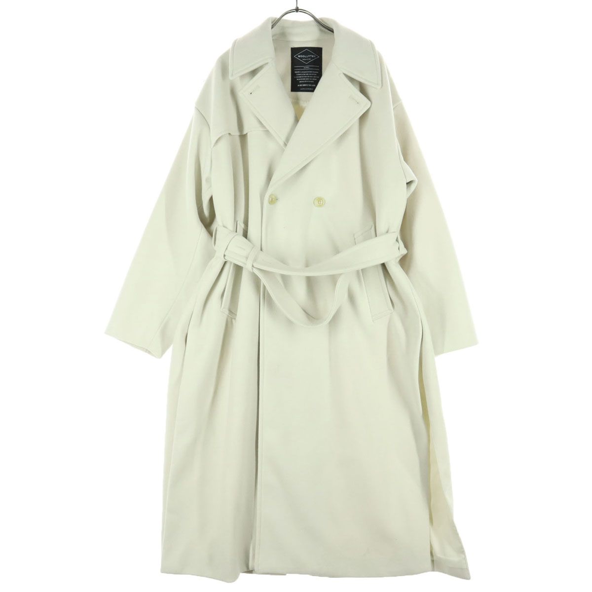 RAGEBLUE レイジブルー 長袖 ピーコート S ホワイト メンズ 古着