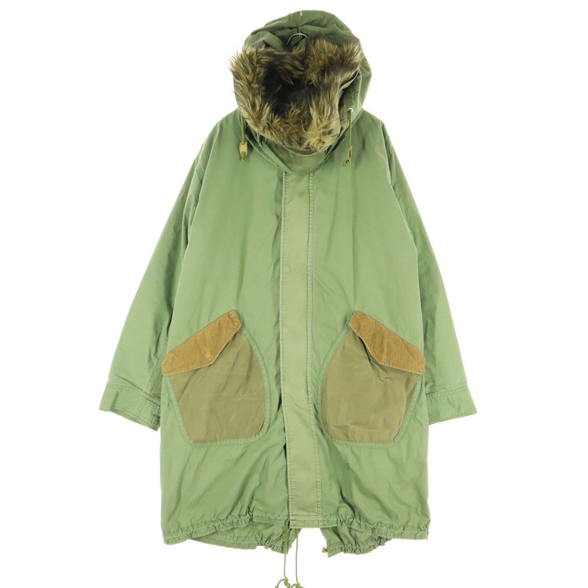 TSUMORI CHISATO ツモリチサト 長袖 モッズコート 1 カーキ レディース