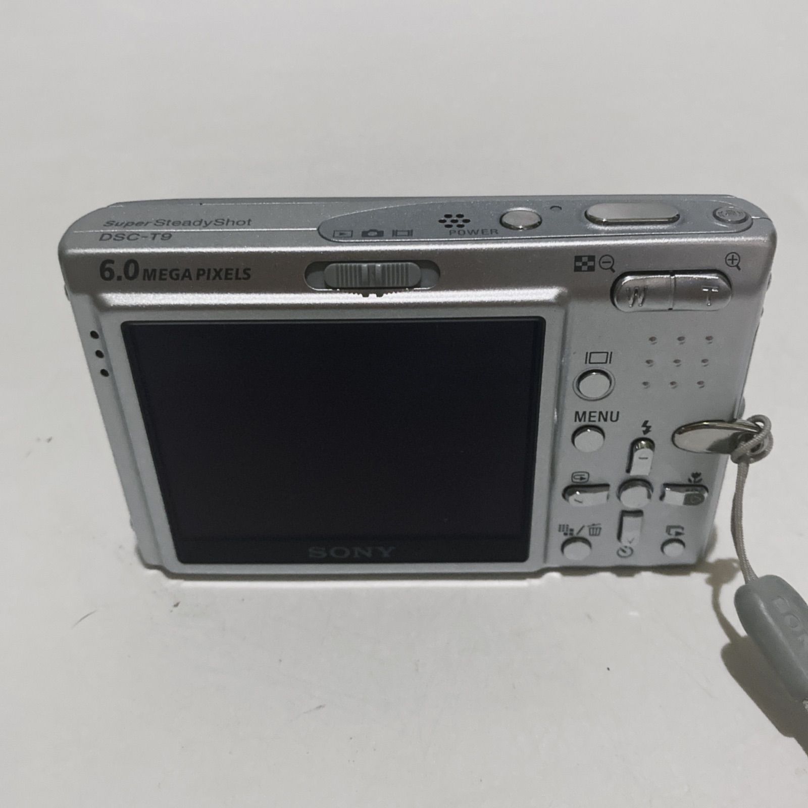 美品】SONY Cyber-shot DSC-T9 シルバー コンパクトデジタルカメラ