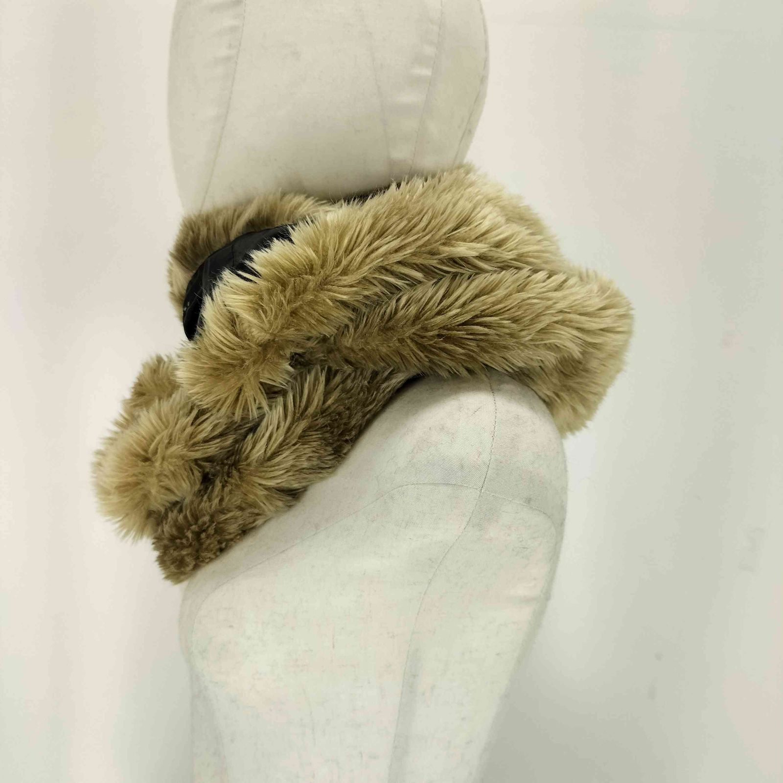 【18AW my beautiful landlet ファービッグスヌード】 マイビューティフルランドレット my beautiful landlet ファービッグス