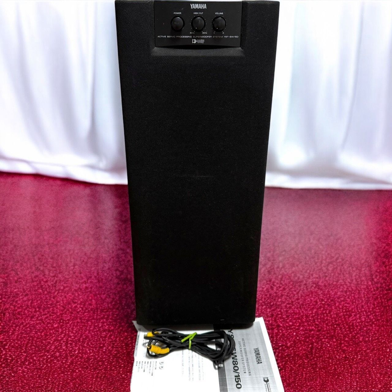 ☆送料無料 YAMAHA ヤマハ YST-SW150 スーパー ウーファー ブラック
