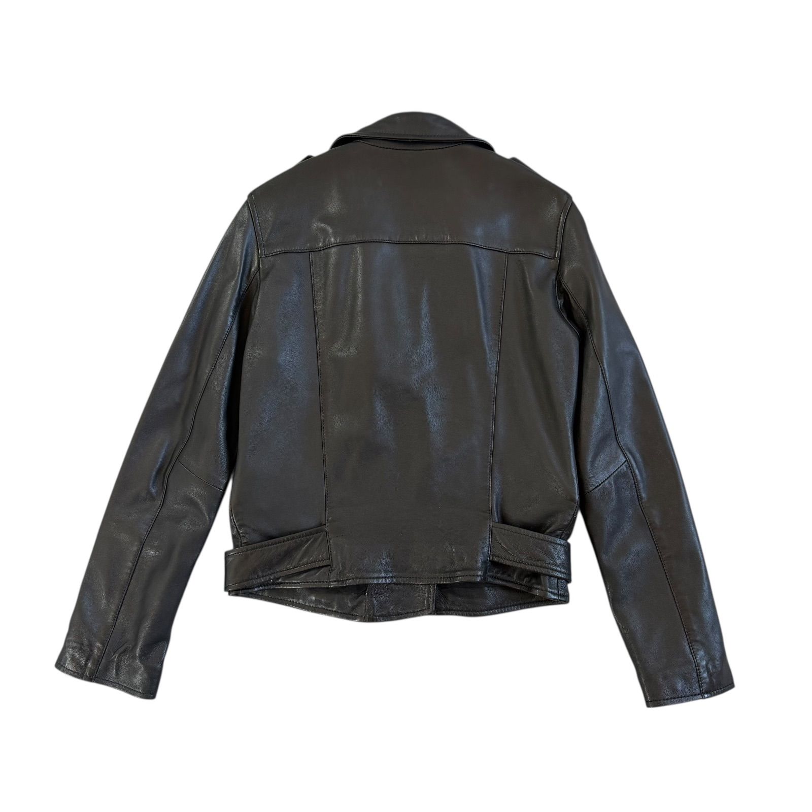 ALL SAINTS / オールセインツ ラムレザー ダブルライダースジャケット