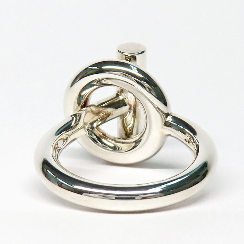 エルメス　エシャペ リング　シルバー　50 名古屋】エルメス リング エシャペMM 50 Ag925 シルバー 2023年製造