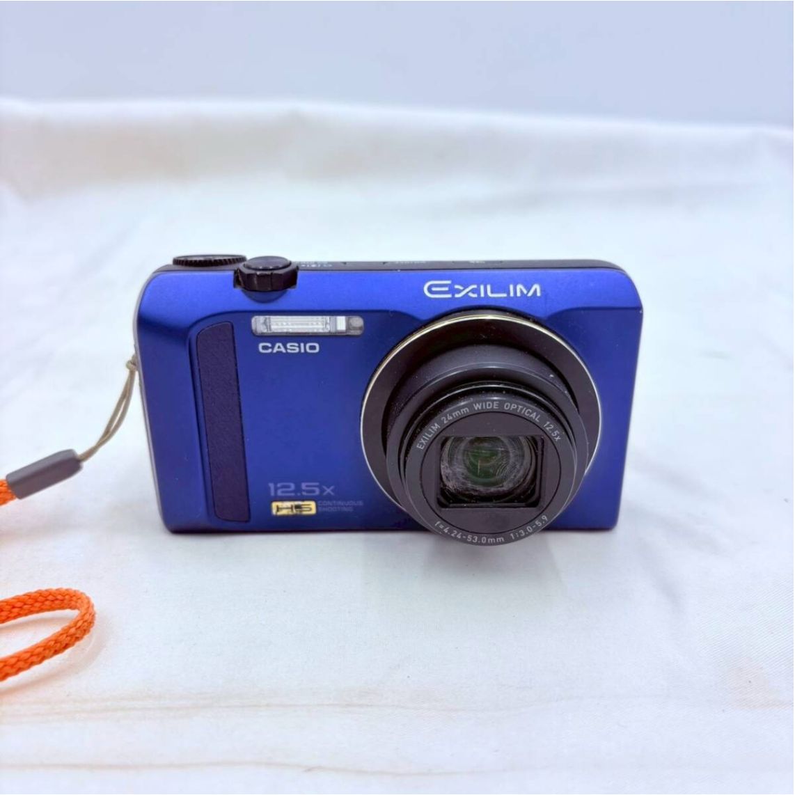 CASIO EXILIM EX-ZR200 ブルー CASIO EXILIM EX-ZR200 ブルー 12.5倍ズーム 画面暗め コンデジ HDMI