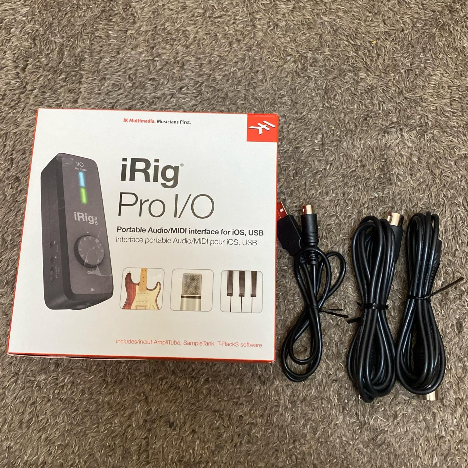 【尾張小牧店】【楽器】 中古 DTM・DAW・音響機器 Pro I/O iRig 【477】 尾張小牧店】【楽器】 中古 DTM・DAW・音響機器 Pro I/O iRig 【477