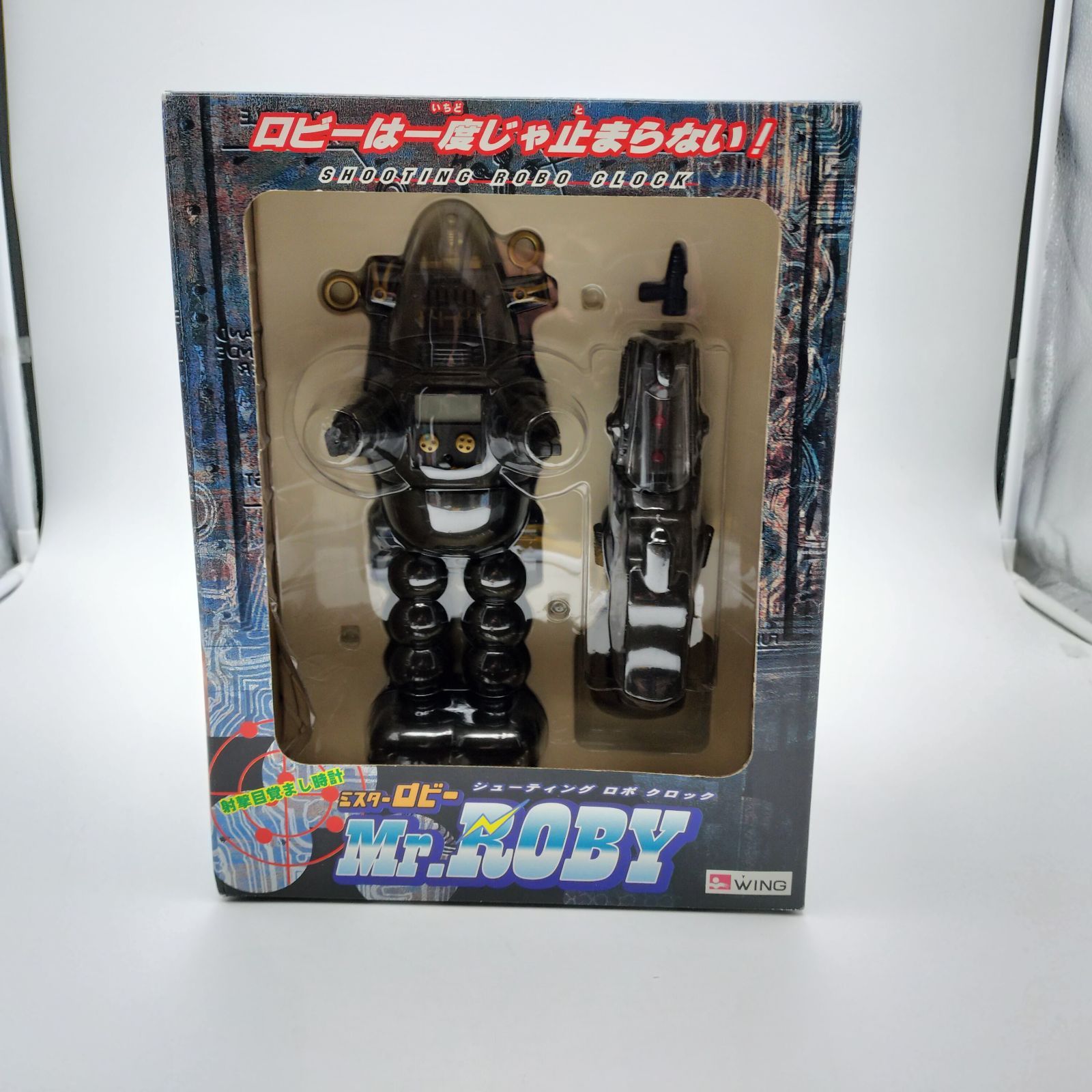 ジャンク品】ミスター・ロビー シューティング ロボ クロック 
