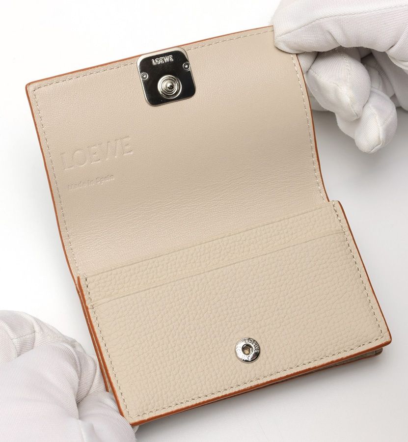 ロエベ / LOEWE アナグラム ビジネスカードホルダー / 名刺入れ