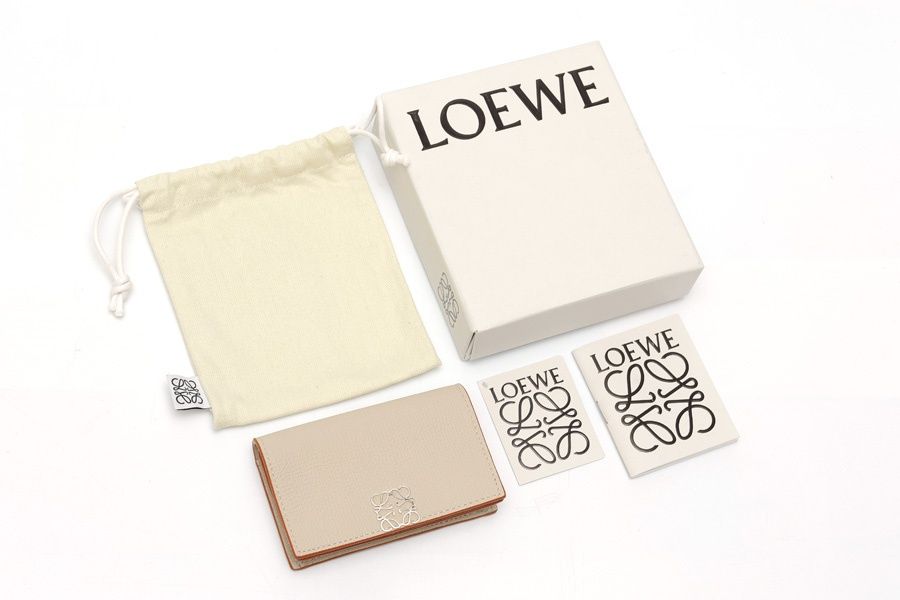 ロエベ / LOEWE アナグラム ビジネスカードホルダー / 名刺入れ