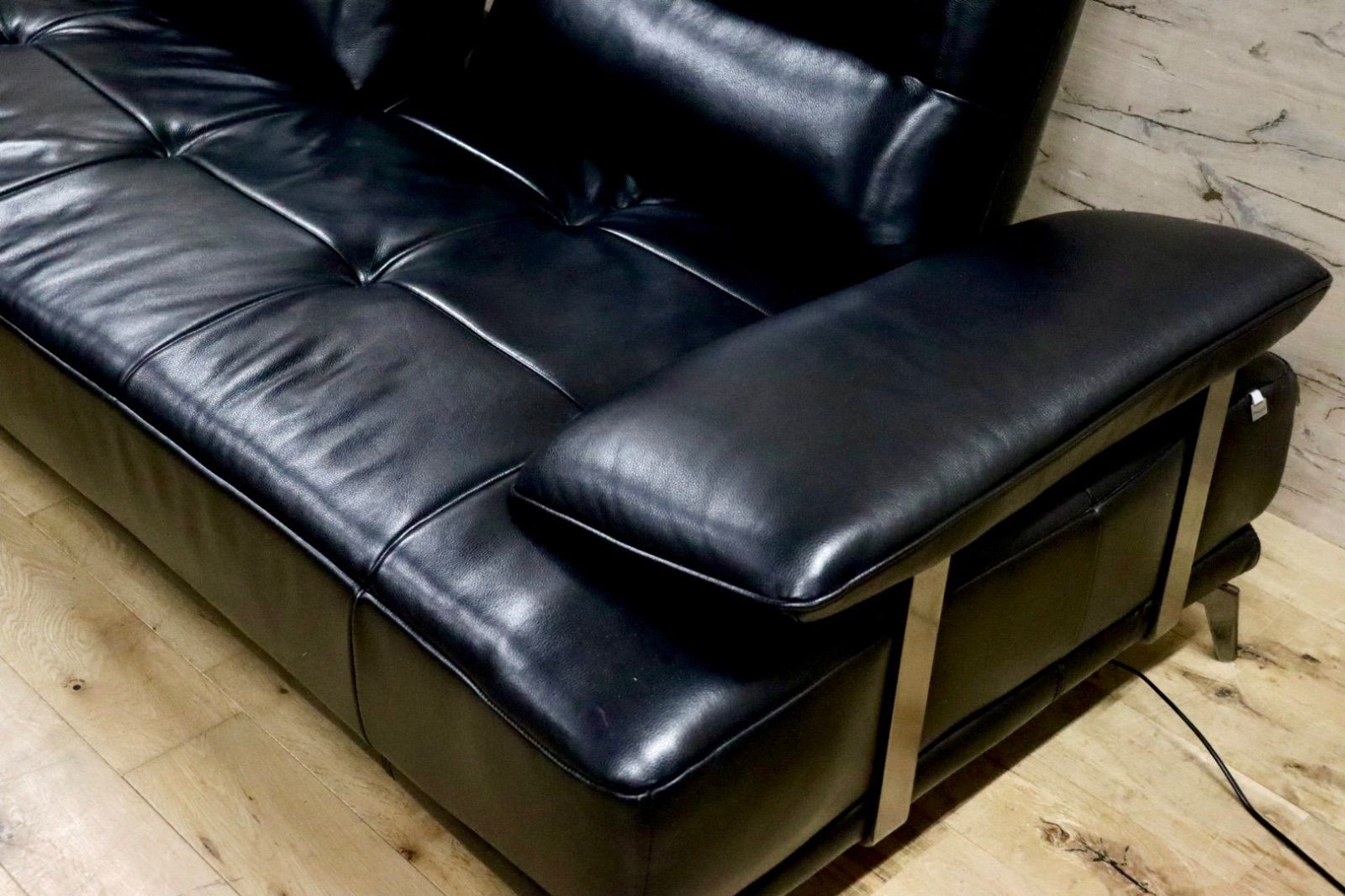 GMIO432○Domicil / ドミシール DM-0360 電動コーナーソファ カウチ