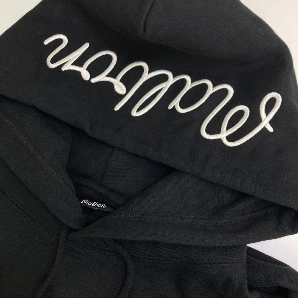 Malbon GOLF パーカー 黒 Lサイズ サイズ：L MALBON GOLF マルボン ゴルフ スウェットパーカー プル