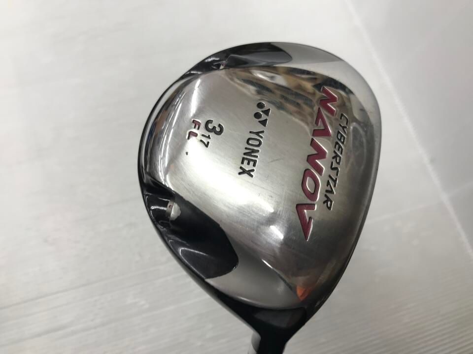 ヨネックス レディース サイバースター ナノブイ ウット3本-1W 4W 7W ヨネックス サイバースター ナノブイレディス 17度 ナノスピード