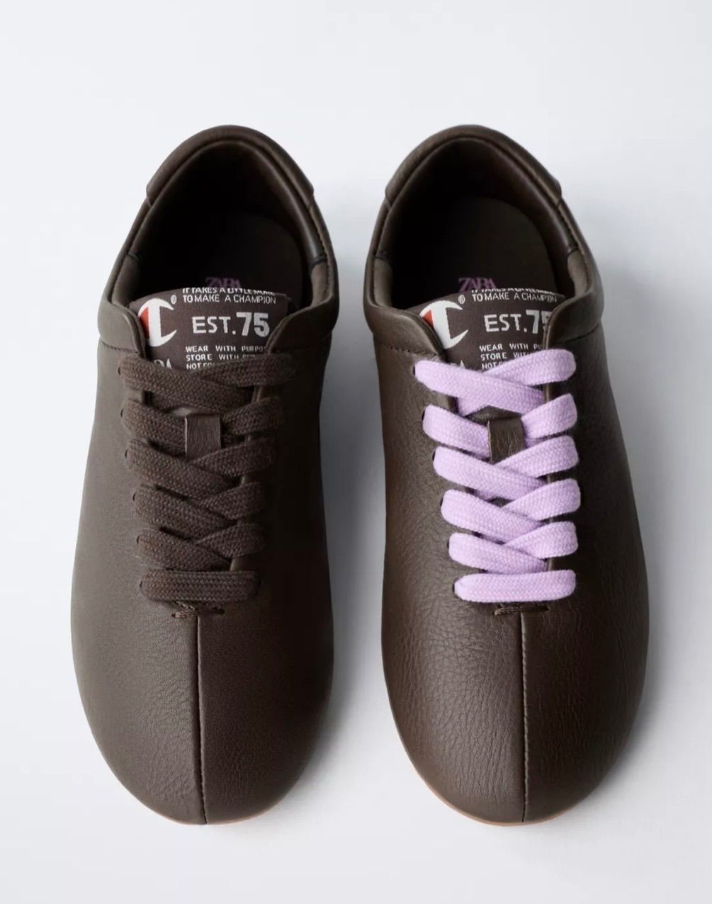 新品未使用正規品ChampionチャンピオンZARAザラコラボ本革スニーカー