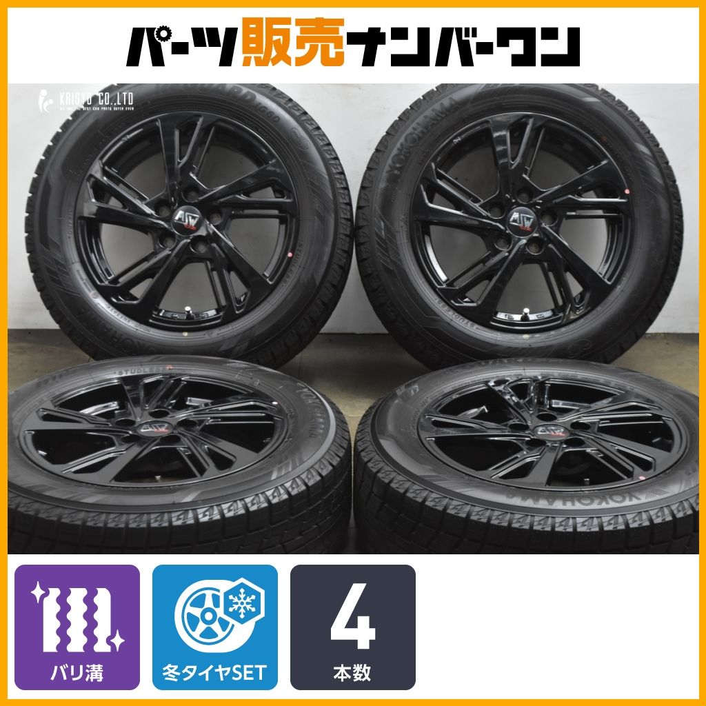 バリ溝】MSW 60 16in 6.5J +44 PCD108 ヨコハマ アイスガード iG60 205 