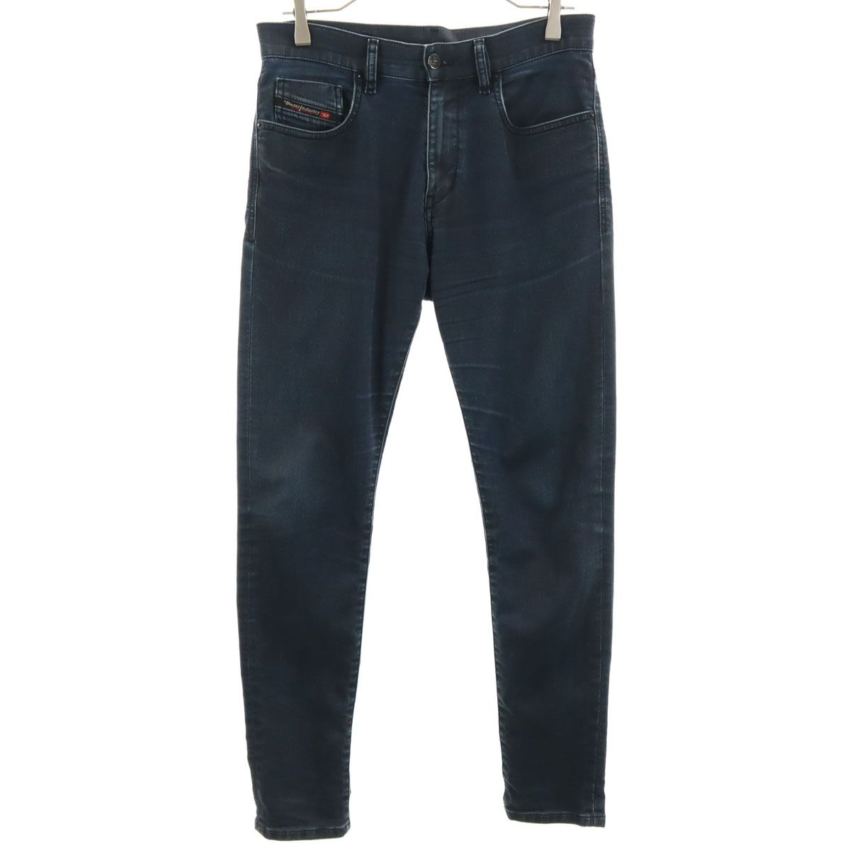 ディーゼル 20AW ジョグジーンズ デニムパンツ スリム W28 黒 オレンジ 