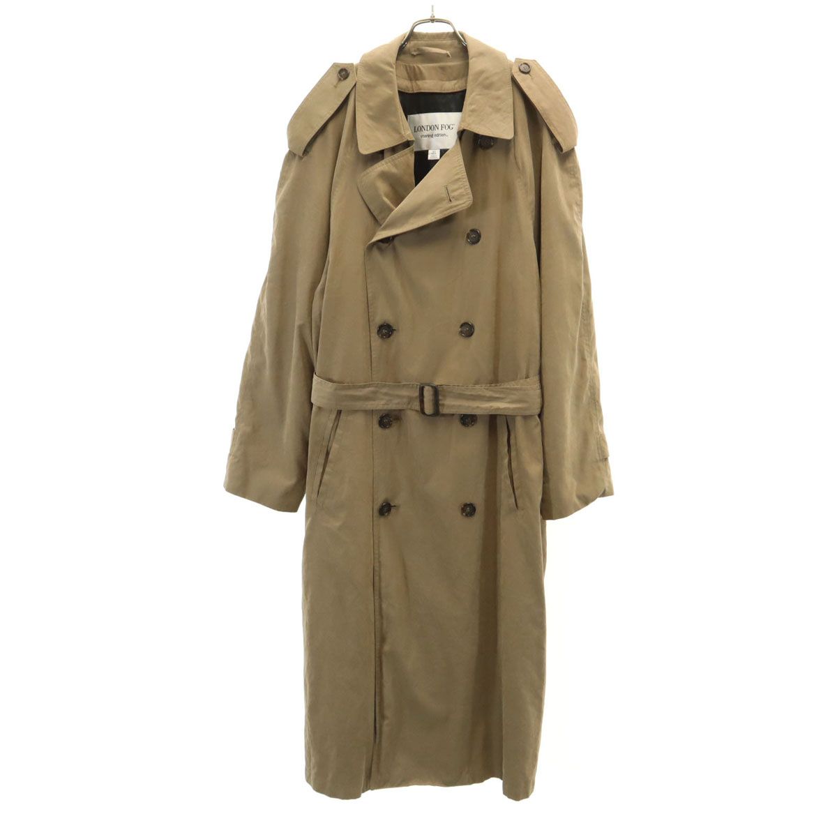 LONDON FOG ロンドンフォグ トレンチコート 40 ベージュ ライナー付き