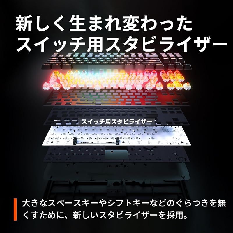 SteelSeries ラピッドタップ ラピッドトリガー 搭載 ゲーミング