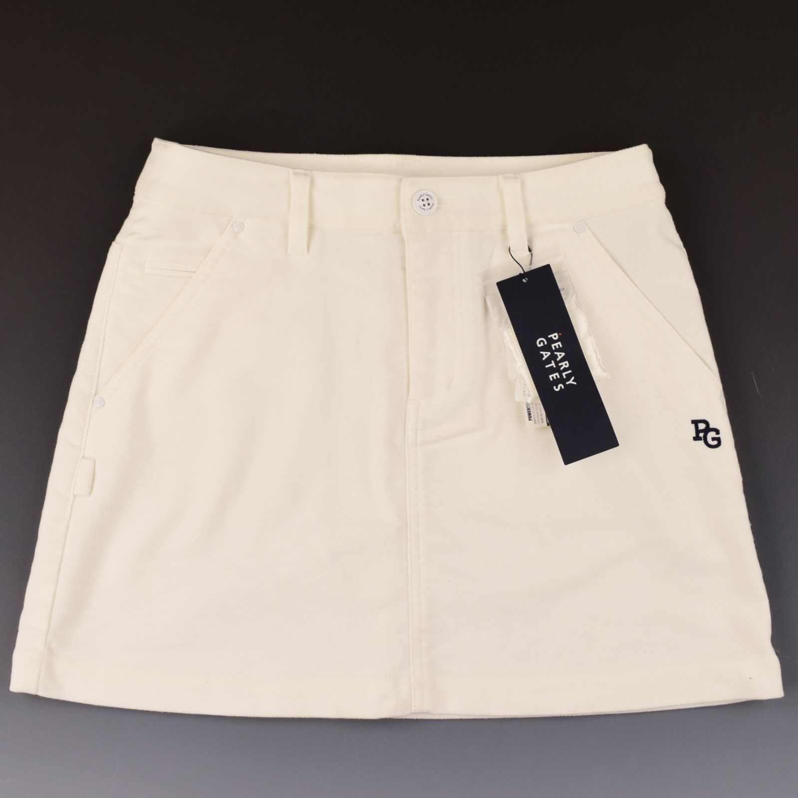 サイズ：1・M・新品】パーリーゲイツ【パワフルコットンストレッチ