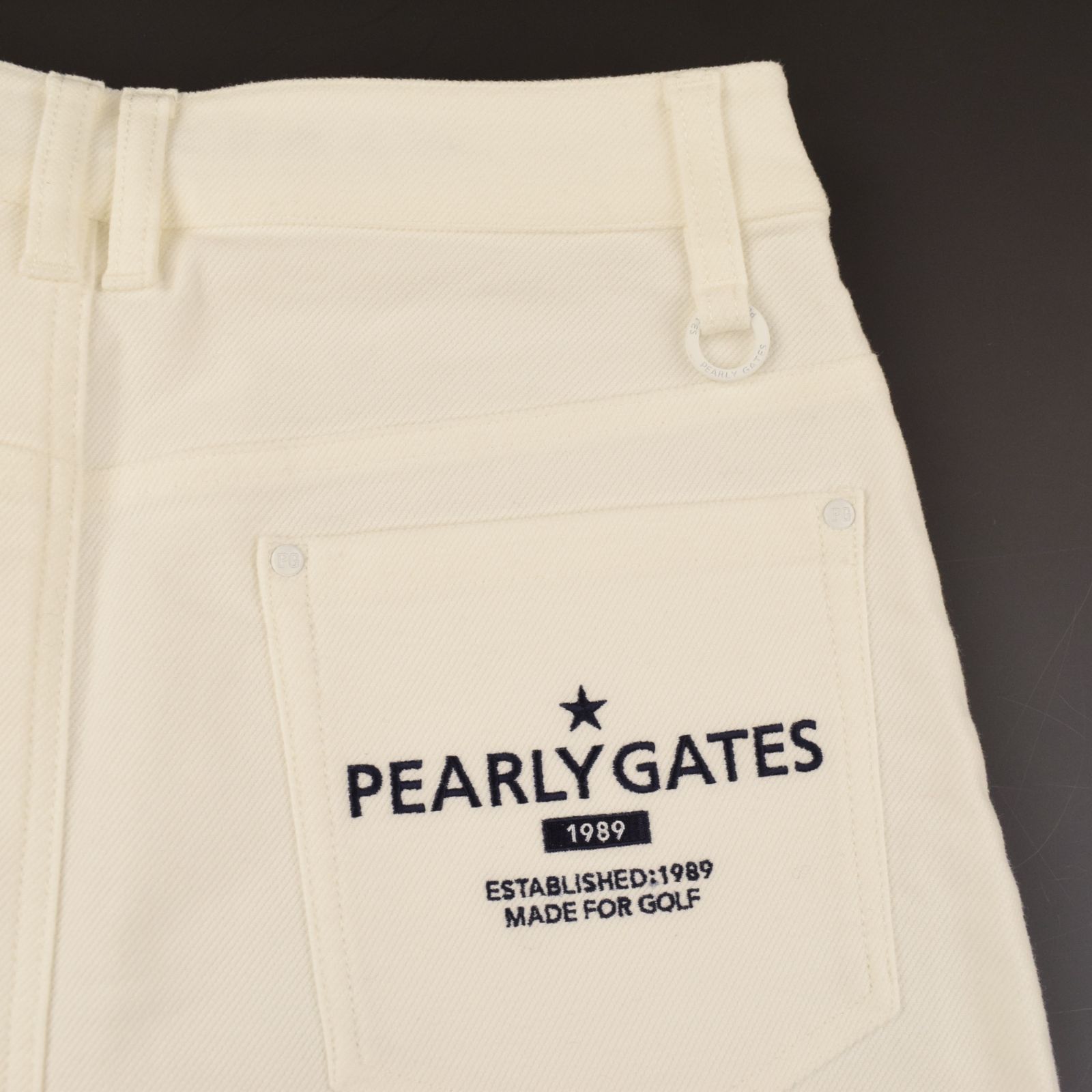 サイズ：1・M・新品】パーリーゲイツ【パワフルコットンストレッチ