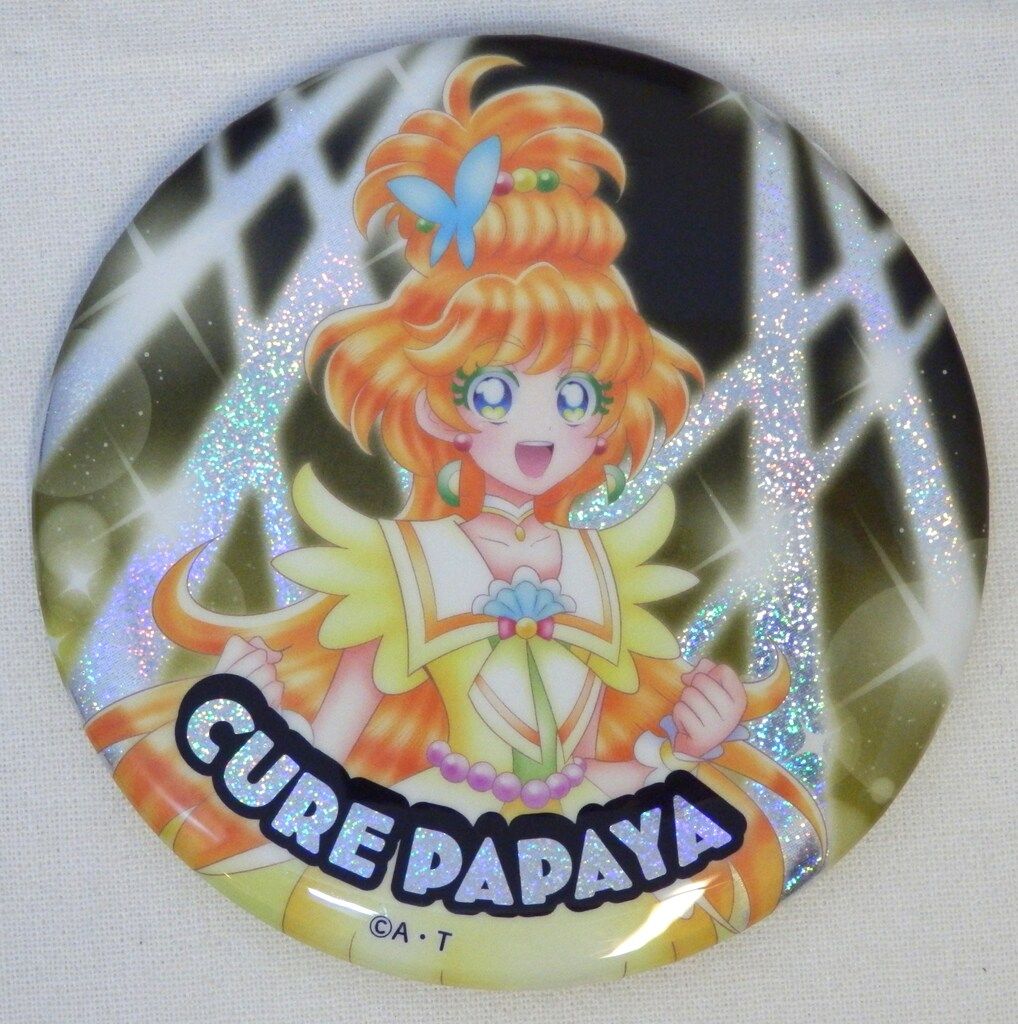 全プリキュア 20thLIVE ホログラム缶バッジ キュアサンシャイン 全プリキュア 20th LIVE ライブ ホログラム缶バッジ キュア
