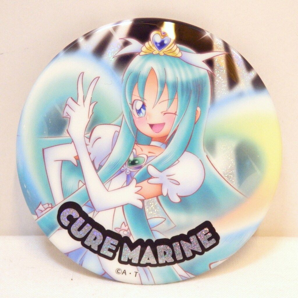 全プリキュア 20thLIVE ホログラム缶バッジ キュアサンシャイン 全プリキュア 20th LIVE ライブ ホログラム缶バッジ キュア