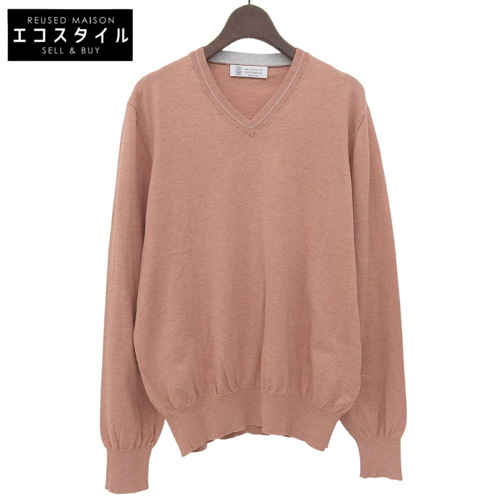 BRUNELLO CUCINELLI ブルネロクチネリ コットン Vネック ロング