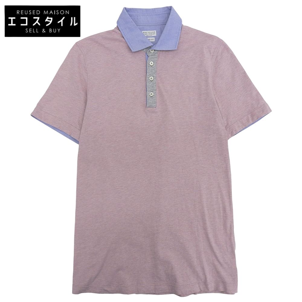 BRUNELLO CUCINELLI ブルネロクチネリ コットン バイカラー ショート