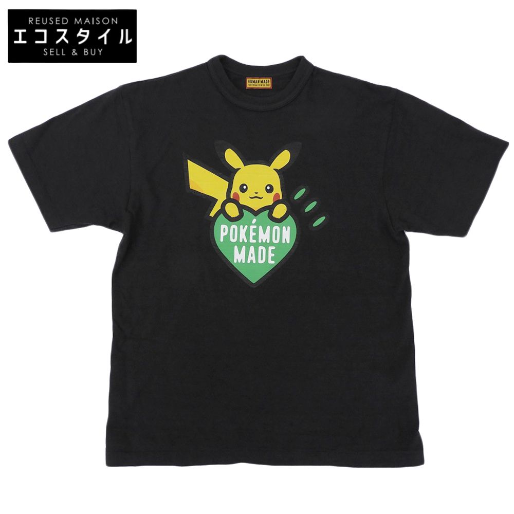 HUMAN MADE ピカチュウ Tシャツ 黒 Sサイズ HUMAN MADE x Pokémon” コラボレーションアイテム発売のお知らせ