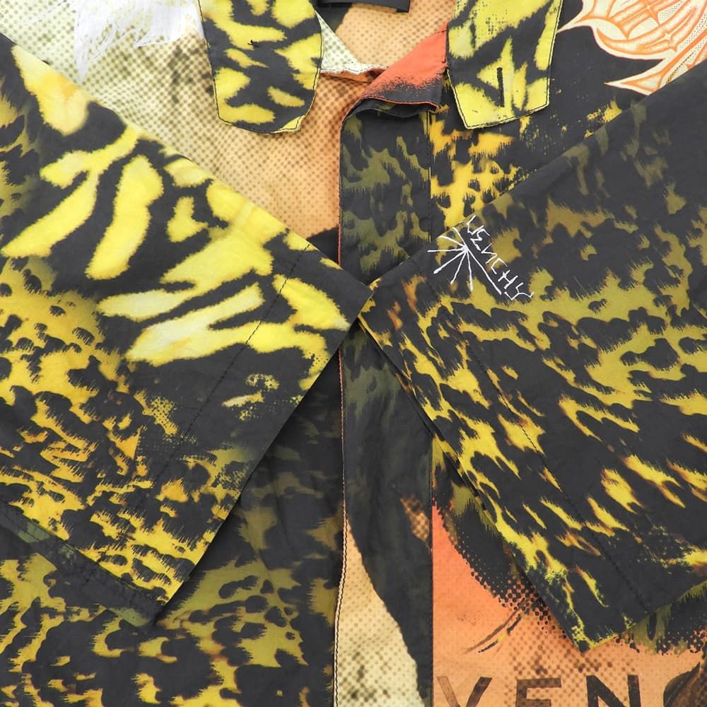 GIVENCHY ジバンシー レオパードシャツ コットン ヒョウ柄 ロカビリー GIVENCHY ジバンシー レオパードシャツ コットン ヒョウ柄 ロカビリー