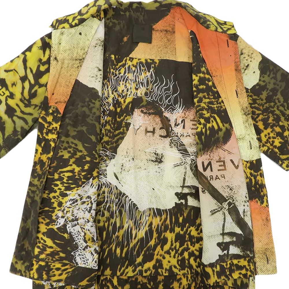 GIVENCHY ジバンシィ ヒョウ柄 タトゥー 半袖 シャツ トップス メンズ