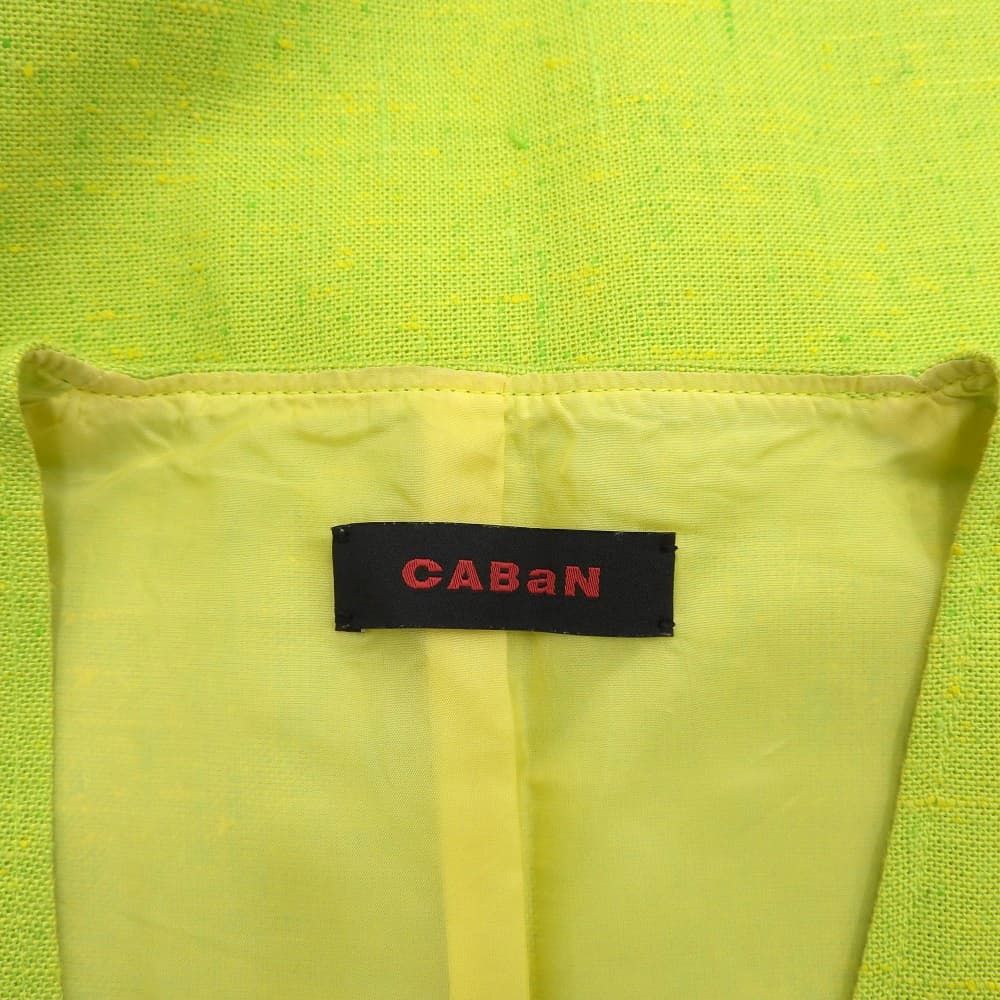 CABaN キャバン Vネック ロング ワンピース レーヨン シルク  