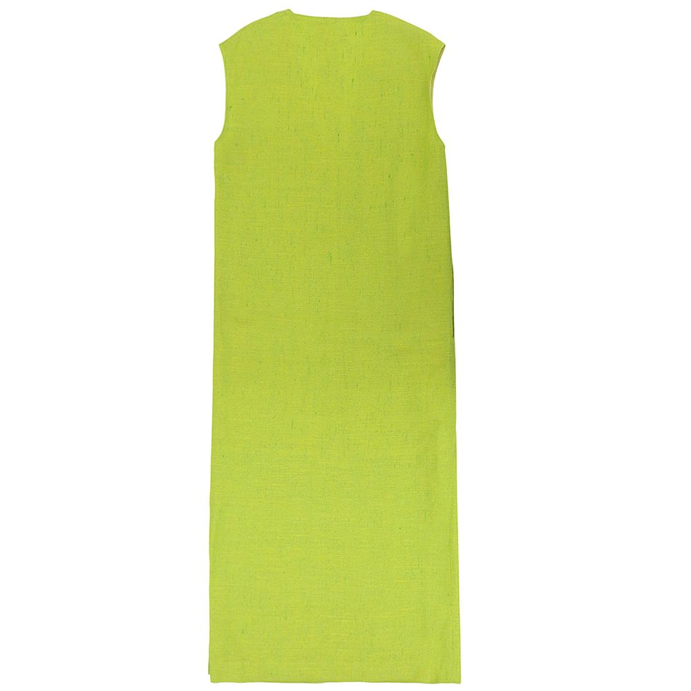 CABaN キャバン Vネック ロング ワンピース レーヨン シルク  