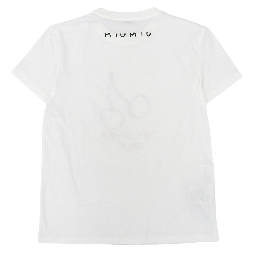MIUMIU ミュウミュウ チェリー 半袖Tシャツ トップス レディース