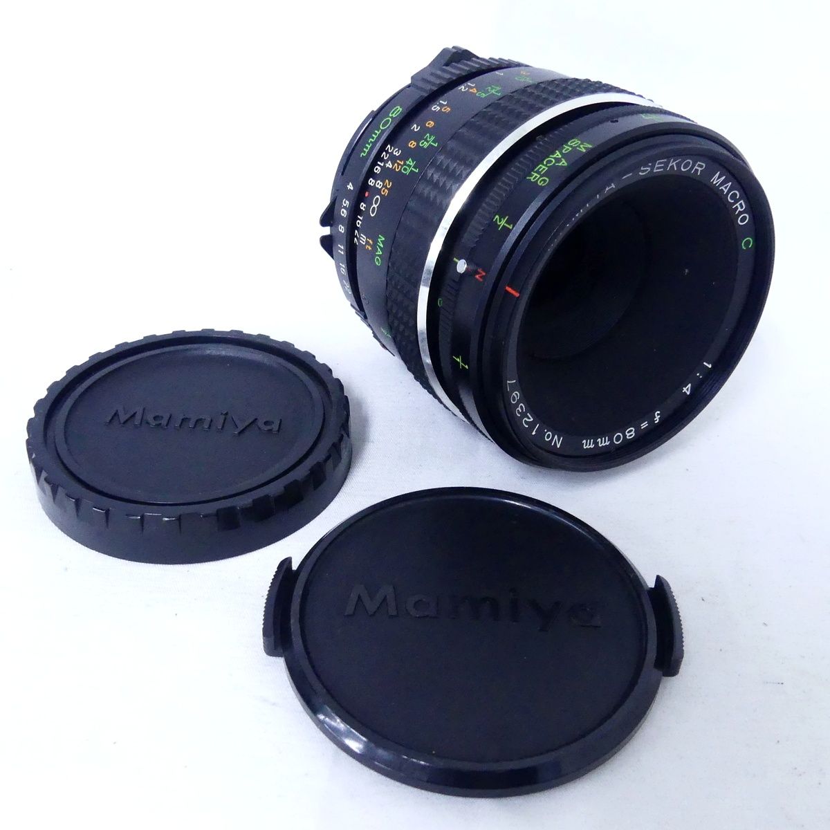 MAMIYA-SEKOR MACRO C マミヤ 1:4 f4 80mm 中判カメラ カメラレンズ