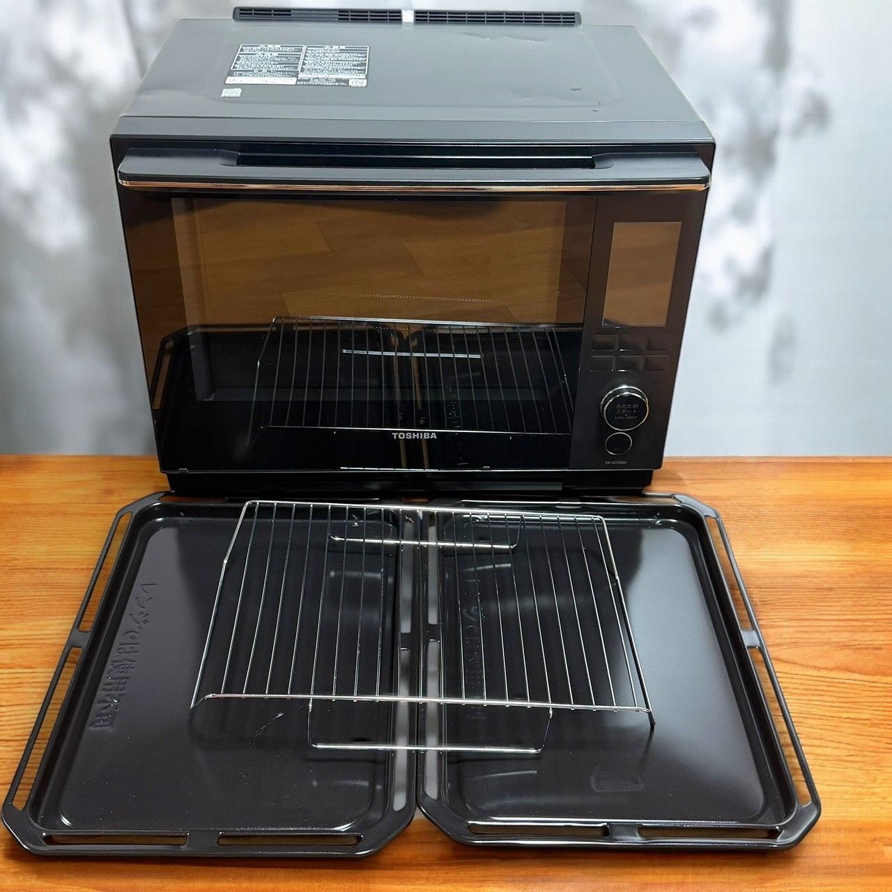 ジャンク品 東芝 ER XD3000 レンジ ブラック 東芝 石窯ドーム ER