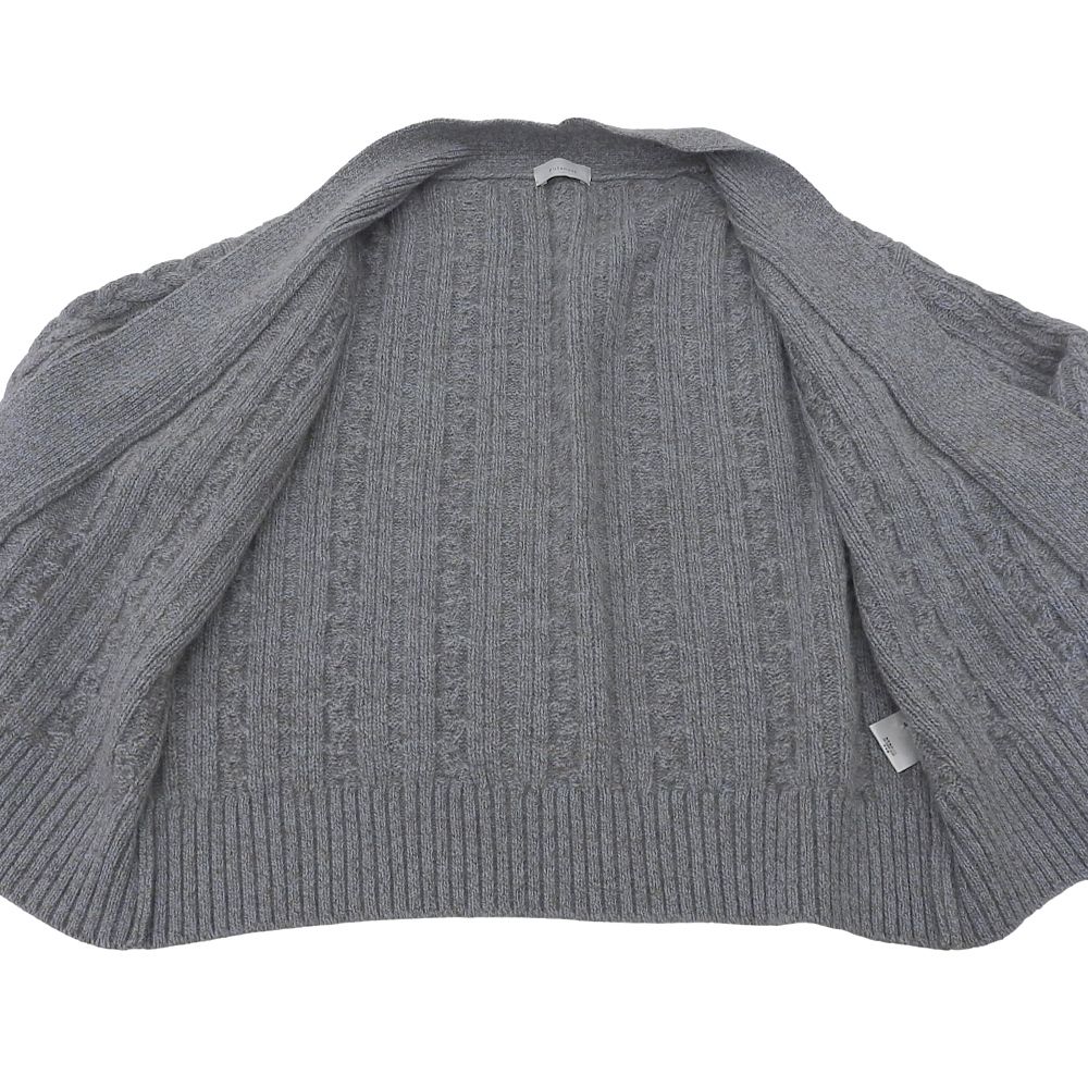 phlannel フランネル　ヤクニット　カーディガン　グレー　サイズ1 長袖 phlannel フランネル ヤクニット カーディガン グレー サイズ1 長袖