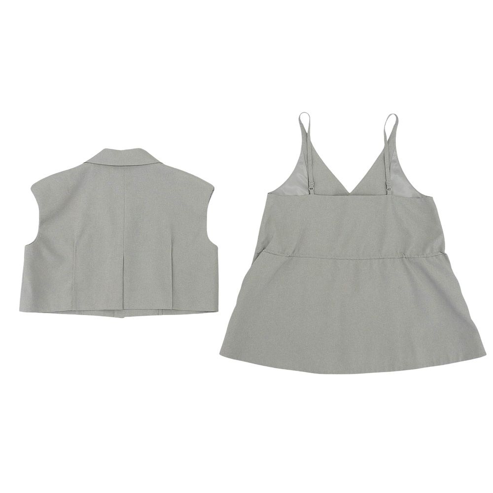 AMERI アメリ 美品 3WAY PIN TUCK LAYERED VEST トップス セット