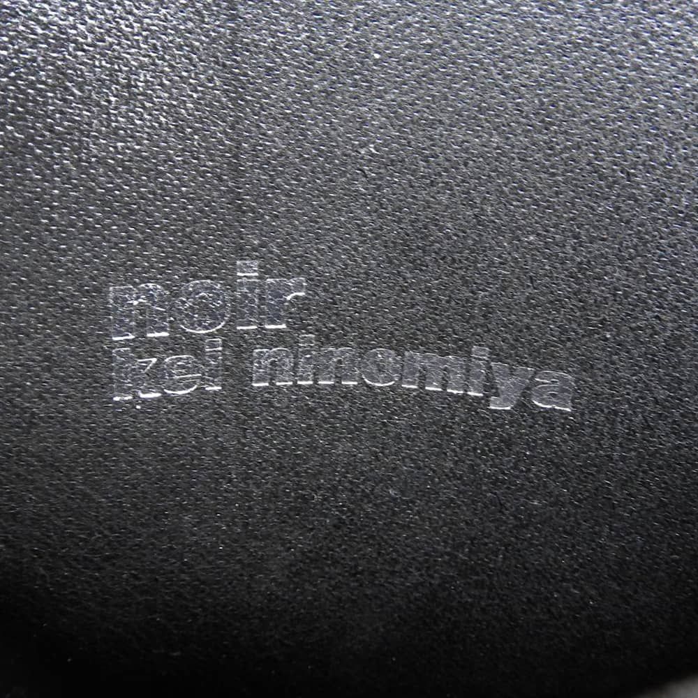 コムデギャルソンノワールケイニノミヤ 美品 レザー×スタッズ ハーネス ショールダーフラップバッグ COMME des GARCONS Noir Kei Ninomiya コムデギャルソンノワールケイ